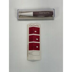 Vintage CORKETTE Wine Bottle Opener By SPONG & Co England 60s 70s Original Inst.